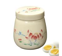 Doiyislem Cocotte à Œufs - 220ml Décoration Vintage Pour Cuisine | Préparateur D'Œufs À La Coque Pour Le Petit Déjeuner | Pour Usage Domestique Cuisine Hôtel Restaurant Appartement Entreprises