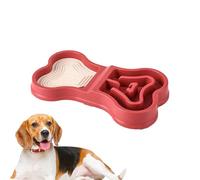 Doiyislem Distributeur De Nourriture Puzzle pour Chien - Alimentation en Douceur Et Lavable Au Lave-Vaisselle | Bol Anti-Dérapant pour Chien,pour Chiot, Maison, Voyage, Intérieur Et