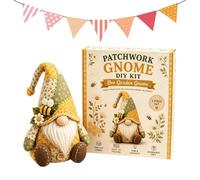 Doiyislem Kit Nain DIY | Décoration D'Intérieur Complète Et Adorable | Créez Votre Propre Gnome Facile pour Débutants | Pour Adultes Femmes Passionnés de Loisirs Créatifs Anniversaire Fête