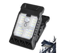 Doiyislem Lampe Solaire À Pince 11.2 X 7.6cm - 400 MAh Lampe Solaire Exterieur Avec Détecteur De Mouvement, 300LM, Applique Murale Solaires LED, Imperméable, Pour Éclairage De Chemin Clôture Escalier
