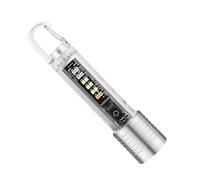 Doiyislem Lampe Torche Porte-Clés - Lampe De Poche Lumineuse Portable Petite Avec Fonctions Multiples | Outils Extérieurs Pour Urgence Travail Sac À Main Hélicoptère