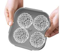 Doiyislem Moule À Glaçons De Golf,Silicone Souple Pour Congélateur,Moule à Boules de Glace Cube | Pour Cocktails, Vodka, Jus, Gelée, Chocolat, Sauce Vanille,