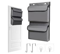 Doiyislem Organisateur sur Porte - Gain de Place Derrière La Porte,Support Vertical Murale Étagère Organisateur Imperméable pour Chambre Buanderie Placard Cuisine