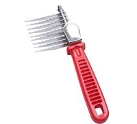 Doiyislem Peigne Démêloir pour Animaux | Brosse-Peigne De Toilettage Anti-Nœuds | Outil de Démêlage pour Chiens et Chats à Poignée Ergonomique et Efficacité