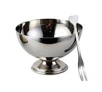 Doiyislem Petites Coupes à Glace en Acier Inoxydable | Ustensile à Gâteau | Bol À Pudding Pour Fêtes,Pour Maison Hôtel Pique-Nique Festival D'été Cinéma Concert En Plein Air Milk-Shake