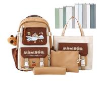 Doiyislem Sac À Dos Capybara, Grand Cartable Multi-Compartiments, Sac À Dos Épaule Pour École, Pour Garçons Filles Maison Salle de Classe Voyage Camping Fête d'Anniversaire