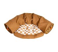 Doiyislem Tunnel De Jeu pour Chat Détachable,Panier Chaud Hivernal pour Chat | Maison Lavable Épaisse d'Exploration Intérieure pour Chaton Encourageant l'exercice et Le Jeu à la Maison