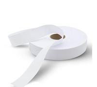 DOJA Barcelona | Biais de Couture Blanc | 1 Rouleau Biais Couture 100m | Large 30mm | Ruban Blanc Polyester | Biais au Metre | pour Ruban Couture, Passepoil Couture, Galon Couture, Mercerie Biais
