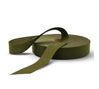 DOJA Barcelona | Biais de Couture Vert | 1 Rouleau Biais Couture 100m | Large 50mm | Ruban Vert Polyester | Biais au Metre | pour Ruban Couture, Passepoil Couture, Galon Couture, Mercerie Biais
