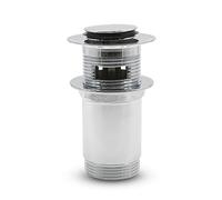 DOJA Barcelona | Bonde de Lavabo | Pack 1 | Bonde Clic Clac 1 1/4" | Ø37mm | Bonde Lavabo Push | Lavabo Accessoire | Bonde pour Evacuation Lavabo Salle de Bain, Bonde Evier Cuisine, Clic Clac Lavabo