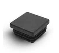 DOJA Barcelona | Bouchon Tube Carré | 30x30mm | LOT 20 | Bouchon Plastique | Embout De Chaise Carré | Bouchon Pied De Chaise | Embout Pied De Chaise | pour Protege Pied De Table, Tube Carre...