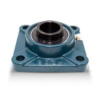 DOJA Barcelona | Bride Fonte UCF 208 | Roulement à Bride Carrée | Alésage 40mm | Roulement a Bille en Acier | Palier pour Compenser le Désalignement, Applications Industrielles et Générales…