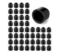 DOJA Barcelona Cache Ecrou - Pack 50 M6: Noire - Installation Facile, Ajustement Idéal - Cache Boulon Pour Montage Simple Et Sécurisé - Capuchon Plastique Offrant Protection Vis Et Finition