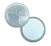 DOJA Barcelona | Catadioptre Rond | 10 Reflechissant à Monter sur Un Autocollant | Diamètre 60 mm | Couleur Blanche | Agréé ECE | pour Accessoire Velo, Accessoire Moto, Remorque Voiture, Camion..