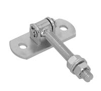 DOJA Barcelona Charnière Réglable - M12 - Gond Portail Facilité D'installation - Charniere Porte Lourde Haute Résistance - Fixation Innovante Avec Pivot Et Support Optimal, Galvanisée