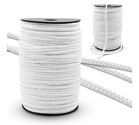 DOJA Barcelona | Corde Polyamide 3mm | Bobine de 100m | Corde Blanche | Diametre 3mm | en Polyamide | Couture Accessoires Mercerie | pour Lacet Corde, Corde Paracorde, Kit de Survie, Machine a Coudre