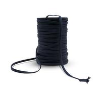 DOJA Barcelona | Corde Polyester 9 mm | Bobine 100m | Bleue Marine Plate | Large 9 mm | Polyester | Couture Accessoires Mercerie | pour Lacet Corde, Corde Paracorde, Kit de Survie, Machine a Coudre..
