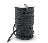 DOJA Barcelona | Corde Polyester 9 mm | Bobine 100m | Corde Grise Plate | Large 9 mm | en Polyester | Couture Accessoires Mercerie | pour Lacet Corde, Corde Paracorde, Kit de Survie, Machine a Coudre