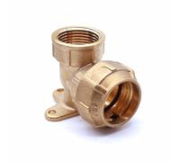 DOJA Barcelona | Coude mural en polyéthylène | PE | Compression | 30x1" | Coude pour installations d'irrigation | Connecteur de tubes pour radiateurs, goutte à goutte, air comprimé