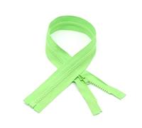 DOJA Barcelona | Fermeture Eclair 40 cm Verde Manzana | Pack 10 Fermeture Eclair Séparable #5 | Curseur Automatique | Dent Plastique | Zip Fermeture Eclair | pour Mercerie Fermeture Éclair, Veste..
