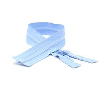 DOJA Barcelona | Fermeture Eclair 70 cm Bleu Ciel | Pack 10 Fermeture Eclair Séparable #5 | Curseur Automatique | Dent en Plastique | Zip Fermeture Eclair | pour Mercerie Fermeture Éclair, Veste...