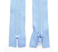DOJA Barcelona | Fermeture Eclair Bleu Ciel | Pack 10 | 210mm | Fermeture Eclair #5 | Curseur Fermeture Eclair Automatique | Plastique | Zip Fermeture Eclair | Mercerie Fermeture Eclair, Pantalon