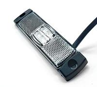 DOJA Barcelona | Feux de Gabarit Led | 2 PCs Feu d’Encombrement Blanc | 12V/24V = 0,04A/0,04A | Feu Étanche | Feux Led Voiture Exterieur pour Feux de Remorque Led, Camping Car Accessoires, Camion