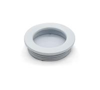 DOJA Barcelona | Poignée Porte Coulissante | 4 Poignee Ronde Encastrable | Ø40,5mm*10mm | Zinc-Aluminium | Poignee Porte Blanc pour Poignee de Meuble Cuisine, Poignée de Porte, Tiroir Coulissant