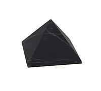 DOJA Barcelona | Pyramide Shungite 4 cm | Pierre Precieuse et Minéraux Russe | Fullerènes de Carbone | Pierre Puissante | Anti onde, Objet Scientifique, Fontaine Interieur, Lithotherapie Pierre