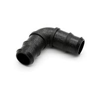 DOJA Barcelona | Raccord coude d'irrigation | 25 pièces | Tuyau simple | 16 mm | Connecteurs coude porte-caoutchouc | Raccords hydrauliques à goutte pour tuyaux de jardin, système d'arrosage potager