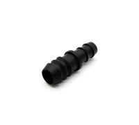 DOJA Barcelona | Raccord Tuyau Eau | Noir | Connecteur Adaptateur | Pack 25 | 20mm à 16mm | Jonction Tuyau Arrosage | Plastique | Irrigation