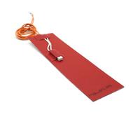 DOJA Barcelona | Resistance Chauffante en Silicone | 58x210mm | Silicone Chauffant 100W | Coussin Chauffant Electrique 220V | Resistance Pour Chauffer, Accessoires Imprimante 3D, Chauffe Tasse, Tapis