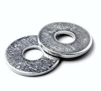 DOJA Barcelona | Rondelles Metal | Lot 10 Rondelles M20 | 22 x 60 x 4mm | en Acier Galvanisé | Rondelle Plate Large DIN 9021 pour Scellement Chimique, Joint Plomberie, Tole Ondulée pour Toiture