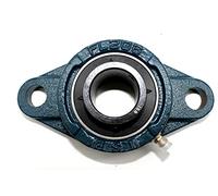 DOJA Barcelona | Roulement à bride UCFL 204 | Roulement à billes 20 mm de diamètre intérieur | Palier de boîtier à bride | Palier pour arbre : axe de roulement linéaire, outils d'imprimante 3D