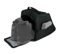 DOJA Barcelona | Sac Chaussures De Randonnée | Sac A Bottes | 33x24,5x28cm | avec Poche | Couleur Noire | Polyester et Maille | pour Randonnée, Trekking, Ski, Sac De Sport, Sac De Voyage, Rangement
