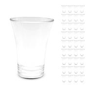 DOJA Barcelona | Verre a Shot | Pack 36 | Shooter Plastique Transparent 4CL | 60X46,5X2 mm | en Polycarbonate | Verre Incassable Reutilisable | pour Verre a Vin Plastique, Verrine Plastique Aperitif