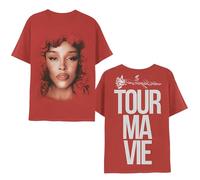 Doja Cat Official Tour Ma Vie Roses T-Shirt Mixte (Lot de 1)
