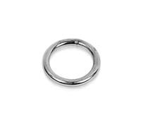 DOJA Industrial | Anneau en Acier Soude | PACK 25 | 3 x 20 mm | Anneaux O Ring de Haute Qualité | Idéal pour sac, sangle, anneau porte clé au lieu mousqueton porte clé, entre autres utilisations