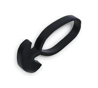 DOJA INDUSTRIAL | ATTACHE PLANTE TENDEUR ELASTIQUE 5cm | PACK 100 | CLIPS PLANTES avec crochet forme d' ANCRE | Mini Tendeurs pour Bache piscine | SANDOW elastique tuteur bambou tomate Jardin Plantes