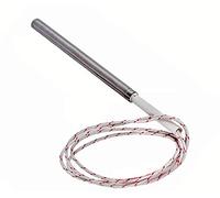 DOJA INDUSTRIAL | Bougie Allumage Poele à Granulés | Resistance Poele Pellets | Longueur: 160 mm | Diamètre: 12,5 mm | Puissance: 300 W | Tension: 220 V | Chaleur Rapide, Facile à Remplacer