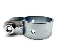 DOJA INDUSTRIAL | Collier de Serrage Poteau 60mm | Pack 20 | Diamètre 60mm | Collier de Serrage Métallique | Accessoire Galvanisé | pour Cloture et Poteaux, Fixation Entretoises au Poteau Cloture