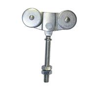 DOJA Industrial | Double Roue Glissières Coulissantes | Roulette en Acier Galvanisé | Roulette Coulissante avec Glissement Aisé | pour Porte Coulissante, Portail Coulissant, Porte Industrielle...