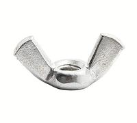 DOJA INDUSTRIAL | Ecrou Papillon M10 | Acier Galvanisé | Assortiment Ecrou à Oreille | 25 Pièces | Accessoire Bricolage | Outils de Fixation