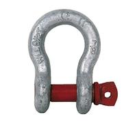 DOJA Industrial | Manille en Acier Haute Resistance | 2 T | Parfait pour Le remorquage et Le Levage |4x4 Mousqueton treuil elingue de Levage Quad Moto remorquag manilles Lyre Route Sangle
