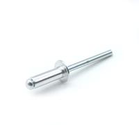 DOJA Industrial | Rivets Aveugles en Aluminium 6 x 18 mm | PACK 100 | Rivet Standard Tete Bombée pour Assembler Tout Type de Matériaux Métalliques | pour Machine à Riveter Pneumatique ou Manuelle