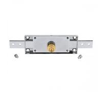 DOJA Industrial | Serrure pour Volet Roulant | Cylindre de Longueur 90 mm | 1 Unité | Verrou Porte, Garage en Acier Galvanisé | pour Serrure Porte, Bloque Porte, Porte de Garage Enroulable
