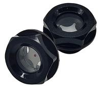 DOJA INDUSTRIAL | Voyant Huile Compresseur à Air | Indicateur Niveau Huile à Emmancher | G 1/2 | Pack 1 | Accessoire Compresseur à Air | pour Vérifier Niveau d'Huile de Pompe Compresseur d'Air