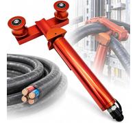 DOJBK Cintreuse Hydraulique pour Câbles De 35 À 500 Mm², Angle Réglable De 0 À 180°, Formage en Une Seule Opération, Corps en Alliage Daluminium, avec Sac De Transport, pour Câbles en Cuivre