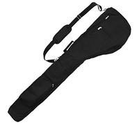 Dojimayisc Sac de transport pour club de golf, sac de voyage, résistant à l'eau, pliable, noir