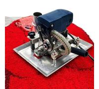 DOJOEUU Cisaille à tapis plate, 15 000 tr/min, portable, lame rotative de 7,6 cm, profondeur réglable, 500 W, électrique, pour la fabrication et le tuftage de tapis